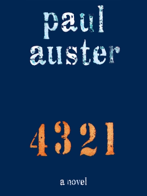 Upplýsingar um 4 3 2 1 eftir Paul Auster - Til útláns